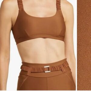 Alo Yoga Airlift Charmer Bra - Cinnamon